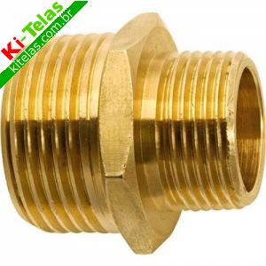 NIPEL DE REDU&Ccedil;&Atilde;O DE METAL - 3/4" X 1/2" - PADR&Atilde;O