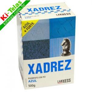 P&Oacute; XADREZ - AZUL - 250G - PADR&Atilde;O