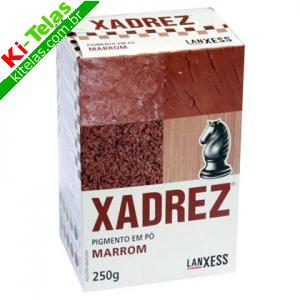 P&Oacute; XADREZ - MARROM - 250G - PADR&Atilde;O