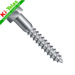 PARAFUSO SEXTAVADO ROSCA SOBERBA - 5/16" X 70MM - PADR&Atilde;O