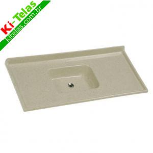 PIA RORALIT 120 CM X 55 CM - GRANITADA - BEJE - A. J. RORATO