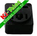 TOMADA P/ TELEFONE FEMEA C/ 1 JACK - INTERNEED