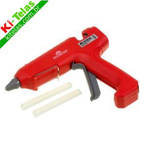 PISTOLA COLA QUENTE 80W - BIVOLT - WORKER