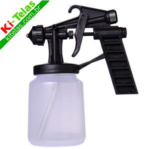 PISTOLA DE PINTURA - AR DIRETO - CANECO PL&Aacute;STICO - 40PSI - 600ML - PADR&Atilde;O