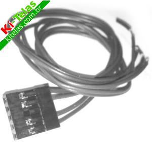 PLUG / CONECTOR PARA FIM DE CURSO COM RABICHO - UNISYSTEM - GAREN