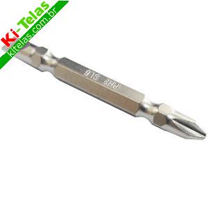 PONTEIRA PHILLIPS X FENDA PARA PARAFUSADEIRA - 1/4" - PADR&Atilde;O