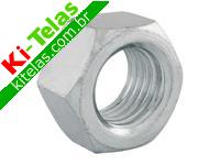 PORCA 07,94MM (5/16") - ZINCADA - PADR&Atilde;O