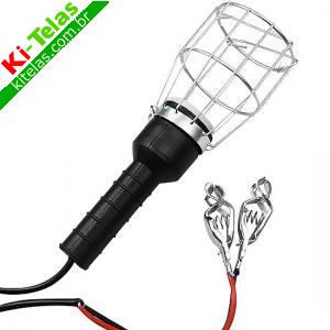 PENDENTE TIPO GAIOLA C/ GARRAS P/ BATERIA P/ L&Acirc;MPADA 12V - PADR&Atilde;O