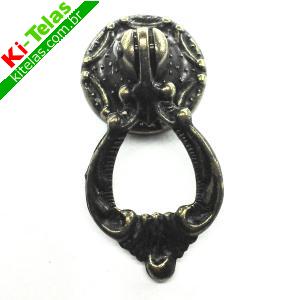 PUXADOR COLONIAL DE METAL - OURO VELHO - M52 - 22MM - PADR&Atilde;O