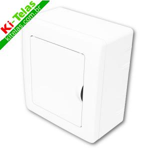 QUADRO DE DISTRIBUI&Ccedil;&Atilde;O PARA DISJUNTOR - 3 NEMA OU 4 DIN - SOBREPOR - FAME