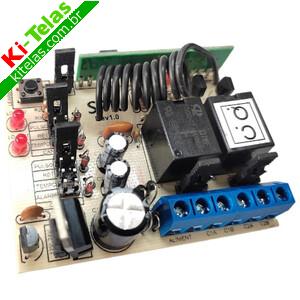RECEPTORA 433MHZ - INTERRUPTOR - PULSO - TEMPORIZADOR - AUTOMATIZA&Ccedil;&Atilde;O - SULPROTEC