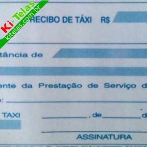 RECIBO COM CANHOTO - PADR&Atilde;O