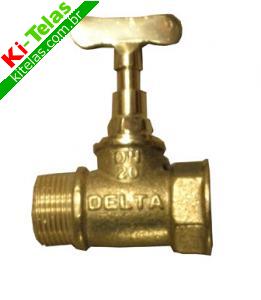 REGISTRO DE PRESS&Atilde;O BORBOLETA 3/4 METAL - DELTA