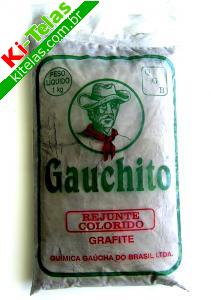 REJUNTE GRAFITE 1KG - GAUCHITO