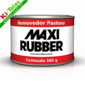 REMOVEDOR DE TINTA E VERNIZ PASTOSO - 500ML - MAXI-RUBBER
