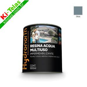 RESINA ACQUA COLOR MULTIUSO CINZA - 900ML - HYDRONORTH