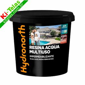 RESINA ACQUA COLOR MULTIUSO INCOLOR - 900ML - HYDRONORTH