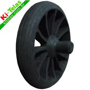 RODA BORRACHA SINT&Eacute;TICA - PNEU MACI&Ccedil;O - PARA CARRINHO DE M&Atilde;O - PARABONI