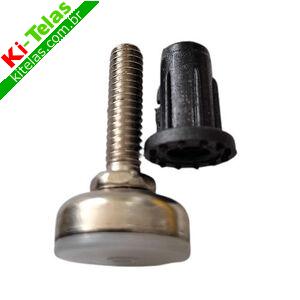 SAPATA / PEZINHO REGUL&Aacute;VEL PARA M&Oacute;VEIS - 1/4X20MM - PADR&Atilde;O