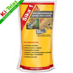 SIKA 1 - IMPERMEABILIZANTE - 1 LITRO - SIKA