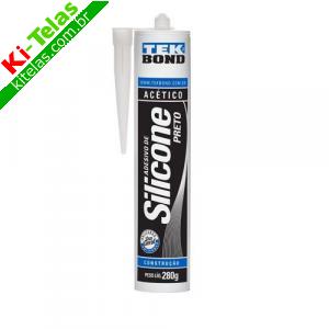 SILICONE PRETO 280 GRAMAS - TEK BOND