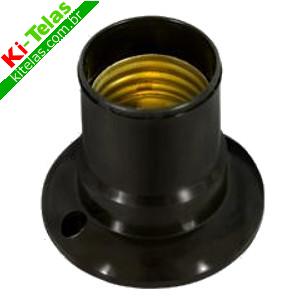 SOQUETE PVC - FIXO - PRETO - PADR&Atilde;O