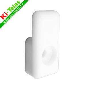 SUPORTE PARA ESPELHO DE PVC - BRANCO - 10X20MM - PADR&Atilde;O