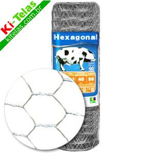 TELA HEXAGONAL - M 3" - BWG 16 - 1,20 M - PADR&Atilde;O
