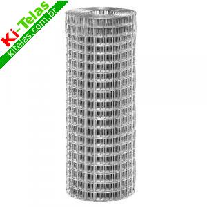 TELA SOLDADA - MALHA 2,5X2,5CM - FIO 2,0MM - 1,00M - BELGO
