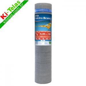 TELA VIVEIRO - MALHA 1/2" - FIO BWG 24 - 1,20M - MORLAN