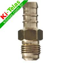 TERMINAL/ADAPTADOR P/ G&Aacute;S - 5/8" (ROSCA) X 3/8" (MANGUEIRA) - PADR&Atilde;O