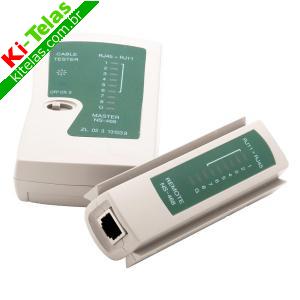 TESTADOR DE CABO DE REDE RJ 45 E TELEFONE RJ 11 - MULTITOC