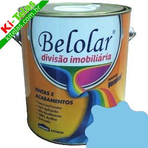 TINTA ACR&Iacute;LICA BELOLAR - AZUL CEL&Eacute;STE - GAL&Atilde;O - 3,6L - VERNISUL