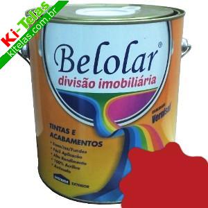 TINTA ACR&Iacute;LICA BELOLAR - CEREJA - GAL&Atilde;O - 3,6L - VERNISUL