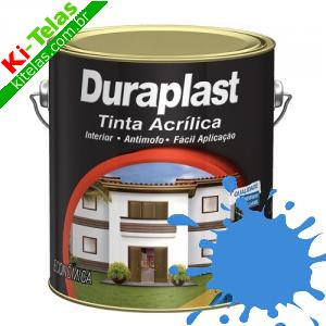 TINTA ACR&Iacute;LICA DURAPLAST - AZUL OCEANO - GAL&Atilde;O - 3,6 LITROS - SHERWIN WILLIAMS