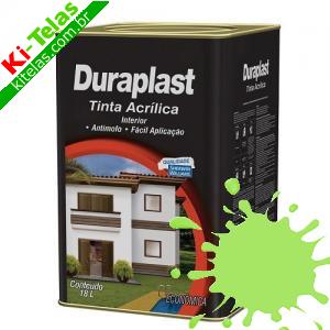 TINTA ACR&Iacute;LICA DURAPLAST - VERDE LIM&Atilde;O - LATA 18 LITROS - SHERWIN WILLIAMS