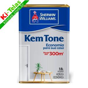 TINTA ACR&Iacute;LICA - KEM TONE - 18 LITROS - SHERWIN WILLIAMS