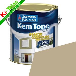 TINTA ACRILICA - KEM TONE - CAMUR&Ccedil;A - GAL&Atilde;O 3,6 LITROS - SHERWIN WILLIAMS