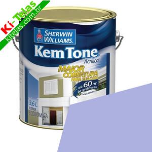 TINTA ACRILICA - KEM TONE - VIOLETA ALFAZEMA - GAL&Atilde;O 3,6 LITROS - SHERWIN WILLIAMS