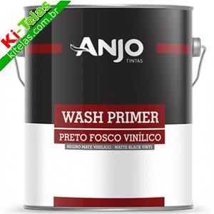 TINTA AUTOMOTIVA - SECAGEM EXTRA R&Aacute;PIDO - PRETO FOSCO VIN&Iacute;LICO - 600ML - ANJO