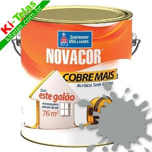 TINTA ESMALTE SINT&Eacute;TICO - NOVACOR - CINZA M&Eacute;DIO - 225ML - SHERWIN WILLIAMS