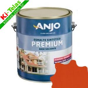 TINTA ESMALTE SINT&Eacute;TICO - LARANJA - 225ML - ANJO