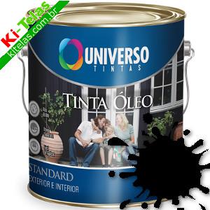 TINTA &Oacute;LEO - PRETO - 900ML - UNIVERSO