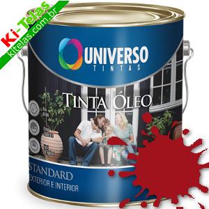 TINTA &Oacute;LEO - VERMELHO - 900ML - UNIVERSO