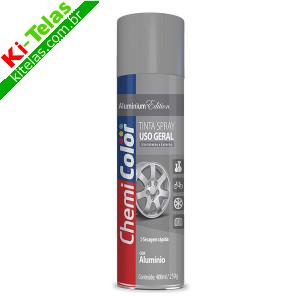 TINTA SPRAY  ALUMINIO 400ML - CHEMICOLOR