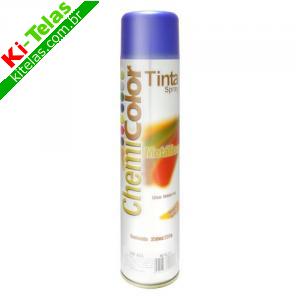 TINTA SPRAY AZUL MET&Aacute;LICO 350ML - CHEMICOLOR