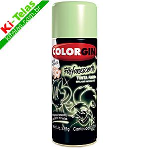 TINTA SPRAY FOSFORESCENTE - COLORGIN