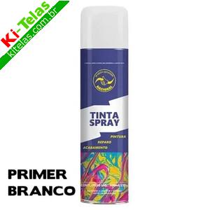 TINTA SPRAY FUNDO PRIMER BRANCO - 400ML - NACIONAL