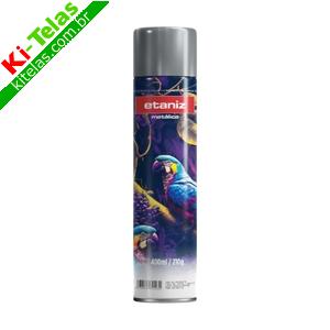 TINTA SPRAY GRAFITE MET&Aacute;LICO - ETANIZ