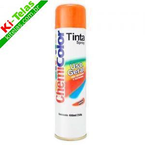 TINTA SPRAY LARANJA 400ML - CHEMICOLOR